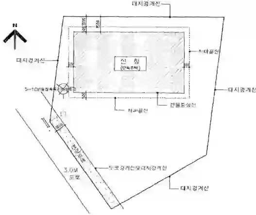구향리 209-19 배치도 이미지